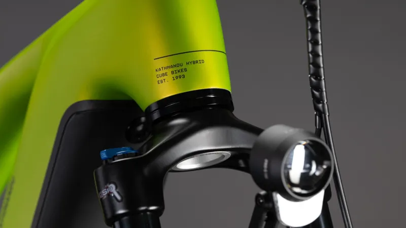 Cube Kathmandu Trapeze Hybrid Pro 800 Electric Hybrid Bike 2026 in Lizard/Black-5