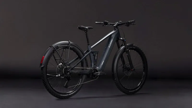 Cube Stereo Hybrid one22 Pro 800 FE Electric Mountain Bike 2026 in Night/Chrome-6