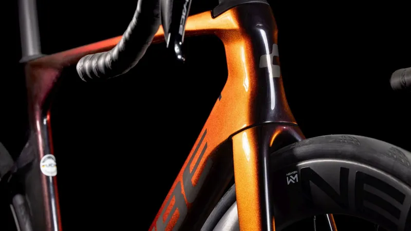 Cube Litening Aero C:68X SLT Road Bike 2025 in Solareclipse/Carbon-6