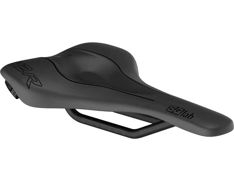 Balfes Bikes Sq Lab SQlab 612 Ergowave R Carbon Rail Saddle in Black | Free postage over £30, £10 off first order, price match & 0% finance.
