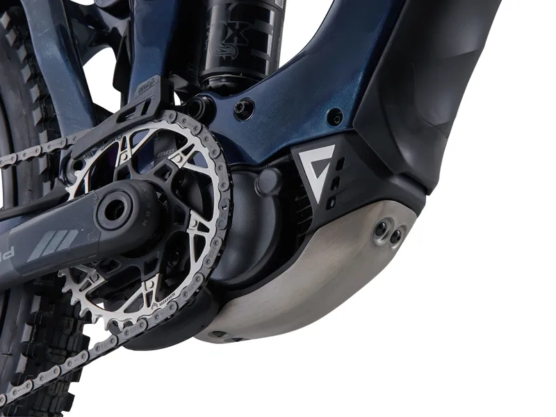 Giant Reign Advanced E+ 0 Electric Full Suspension Mountain Bike 2026 in Purple Haze/Metallic Navy-8