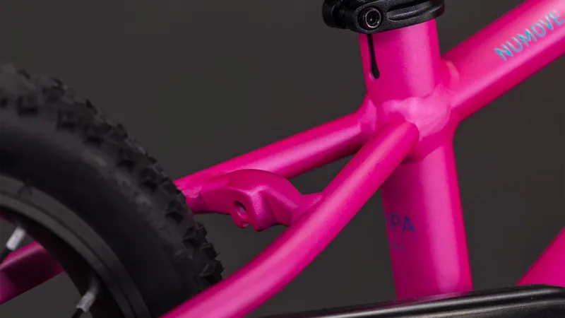 Cube Numove 120 RT 12 Inch Kids Bike 2026 in Fucsia/Plum-3