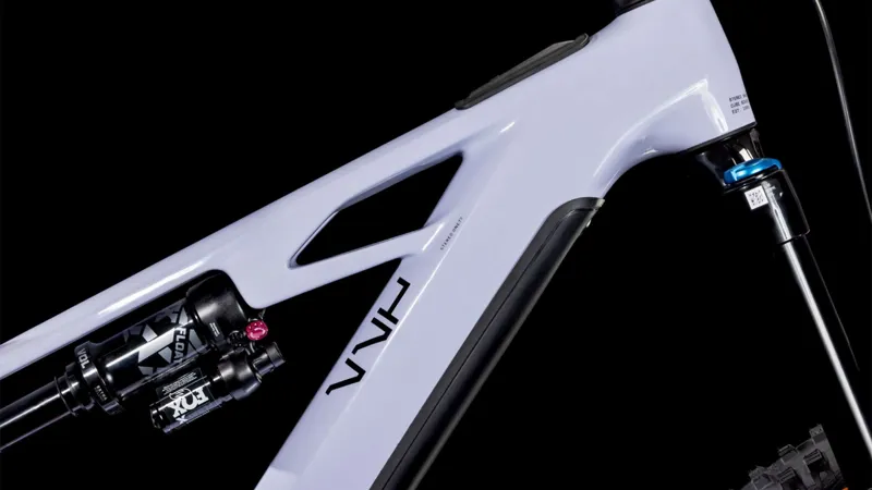 Cube Stereo Hybrid ONE77 HPC SLX 800 Electric Full Suspension MTB 2025 in Cyclamen/Black-5