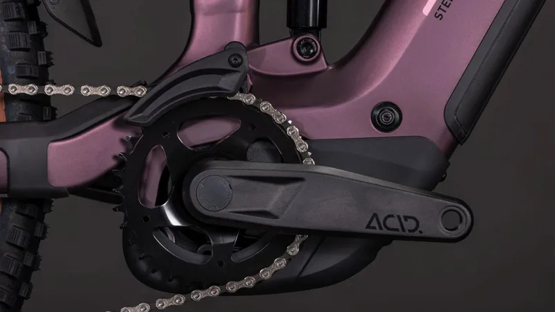 Cube Stereo Hybrid ONE44 Pro 800 Electric Full Suspension Mountain Bike 2026 in Shiftblush/Raisin-3