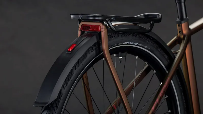 Cube Kathmandu Hybrid Pro 800 Electric Hybrid Bike 2026 in Sunglow/Chrome-4