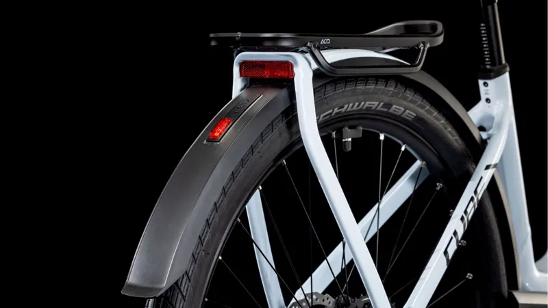 Cube Kathmandu Hybrid One 800 Electric Hybrid Bike 2025 in Polar White/Black-4