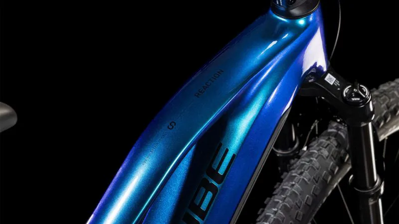 Cube Reaction Hybrid SLX 800 Electric Hybrid Bike 2025 in Nebula/Blue-1