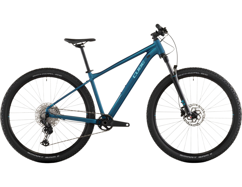 Balfes Bikes Cube Attention Pro Hardtail Mountain Bike 2026 in Electric Blue | Free postage over £30, £10 off first order, price match & 0% finance.