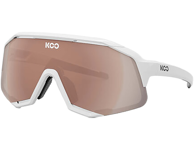 Koo Demos Sunglasses in White/Brown