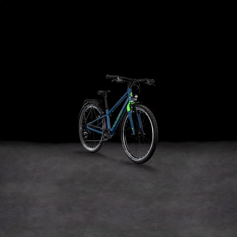 Cube Numove 240 Street 24 Inch Wheel Kids Bike 2025 in Naval Blue/Apple-7