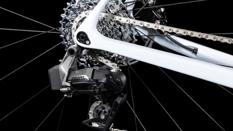 Cube Cross Race C:62 Race Gravel Bike 2026 in Polar White/Blue-5