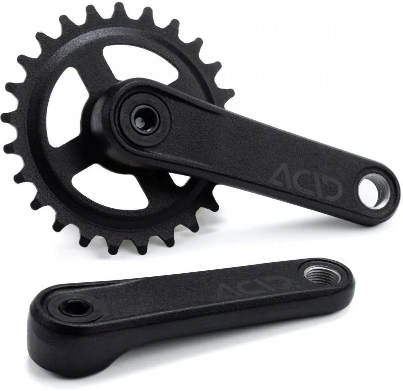 Acid rookie 25T Crank Set in black-1