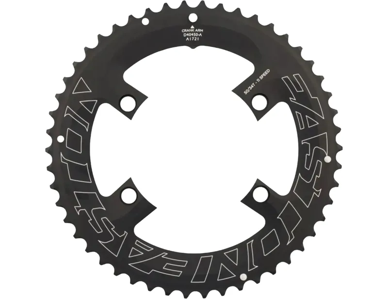 Easton Asymetric 4-Bolt 9/10/11-Speed Chainring in Black-1