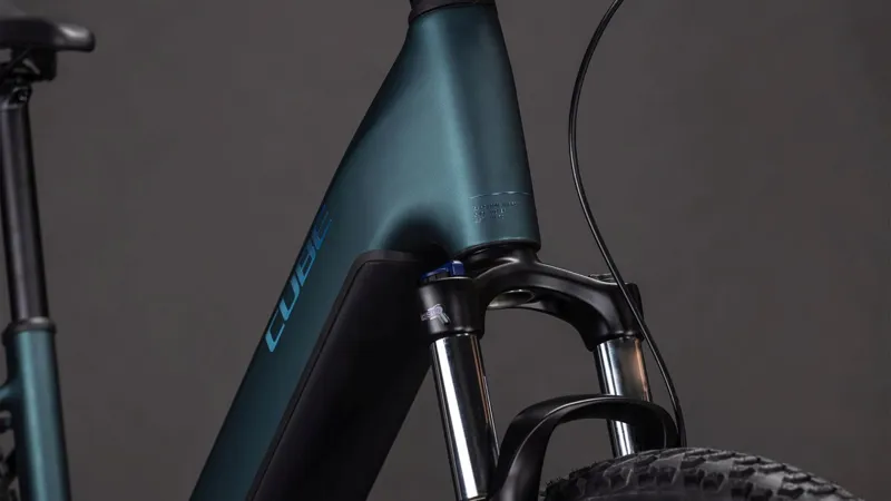 Cube Reaction Hybrid One 600 EE Electric Mountain Bike 2026 in Royalgreen/Prism-5