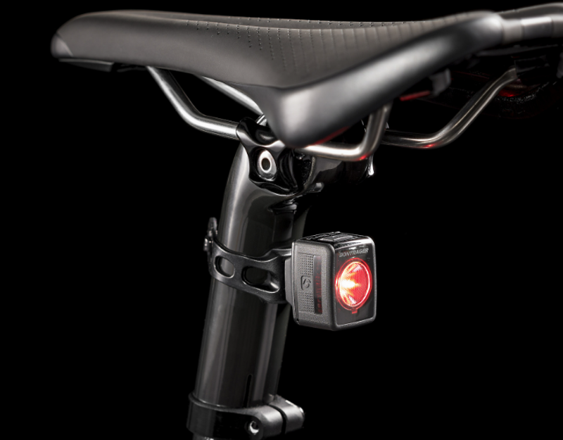 Trek Colour-Matched Carbon Seatmast Cap and 7mm Round Ears in Black-1