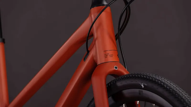 Cube Nulane Race Trapeze Hybrid Bike 2026 in Amber-6