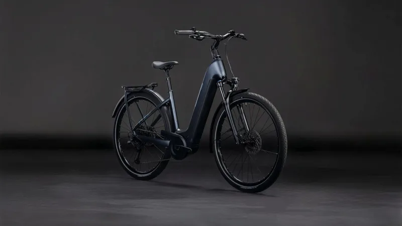 Cube Kathmandu Hybrid One 800 EE Electric Hybrid Bike 2026 in Metallic Grey-6