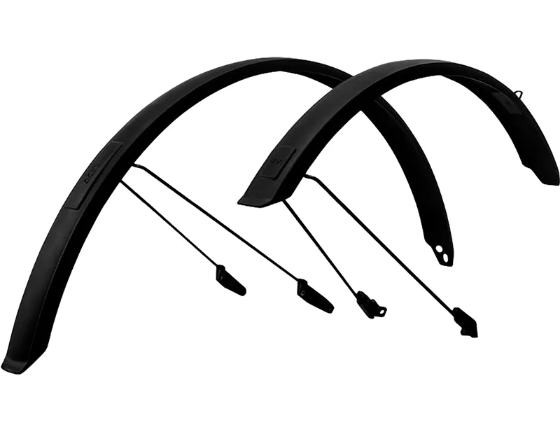 Balfes Bikes Acid Mudguard Set 57 28 Inchbb Mount 2.0 in Black | Free postage over £30, £10 off first order, price match & 0% finance.