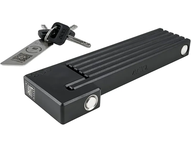 Balfes Bikes Acid Folding Lock Rigid 80 Pure Art1 in black | Free postage over £30, £10 off first order, price match & 0% finance.