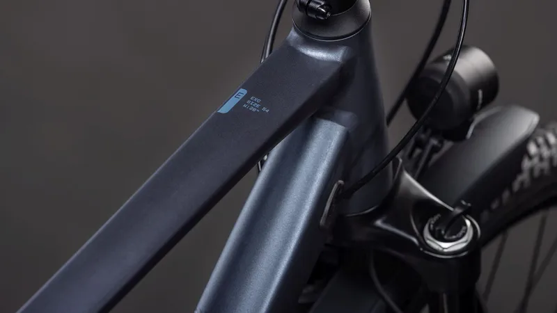 Cube Kathmandu Exc Hybrid Bike 2026 in Metallicgrey/Chrome-1