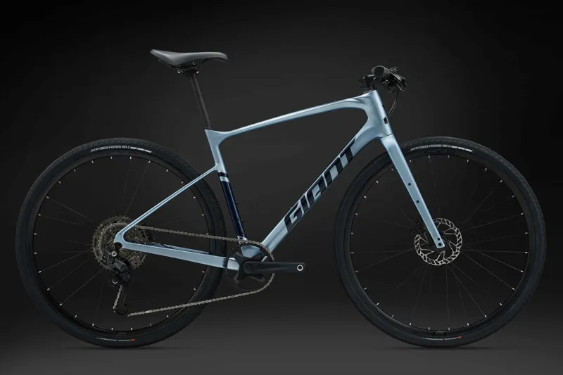 Giant FastRoad AR Advanced 2 Hybrid Bike 2025 in Silver-6