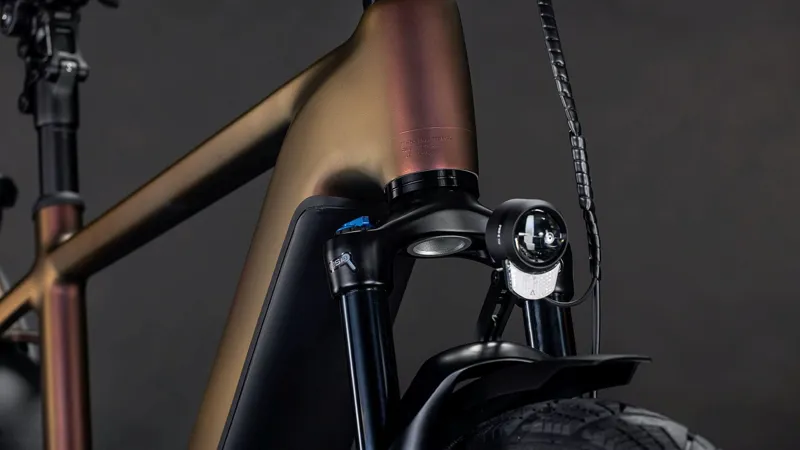 Cube Kathmandu Hybrid Pro 800 Electric Hybrid Bike 2026 in Sunglow/Chrome-5