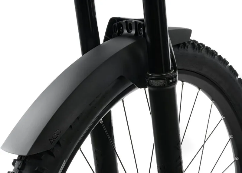 Acid long front Mudguard Mud Shield in Black-1