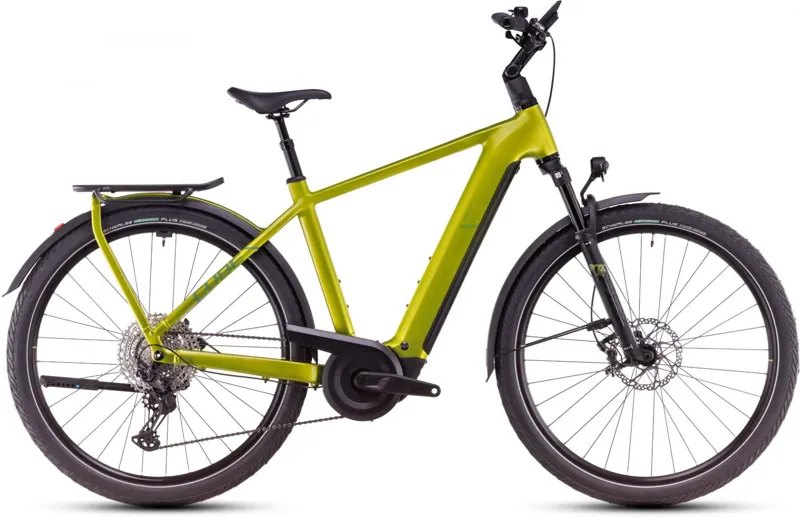 Cube Kathmandu Hybrid Exc 800 Electric H/T MTB 2025 in Lizard/Juniper