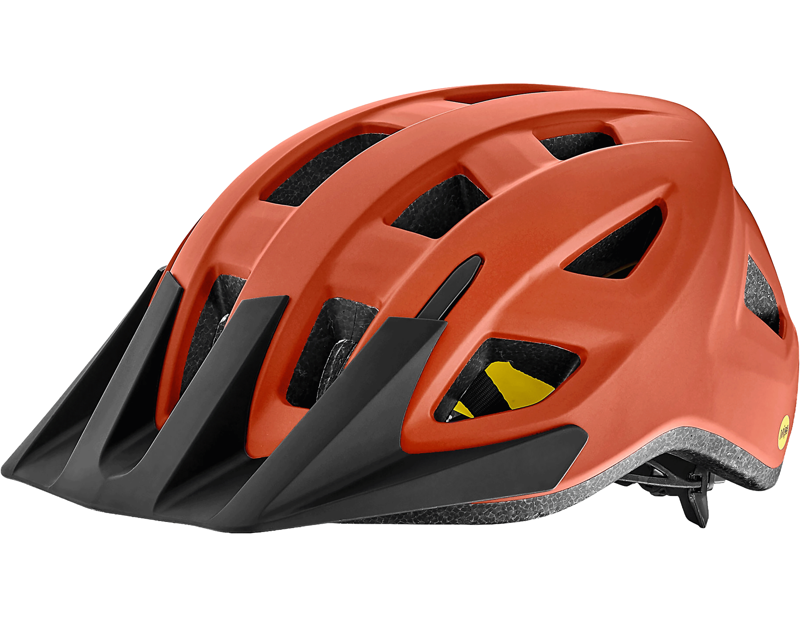 Giant Path MIPS Helmet in Matte Orange