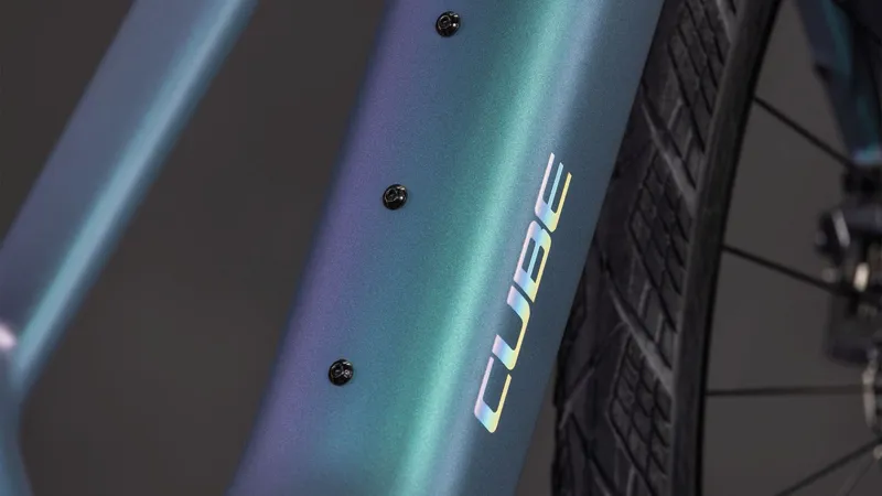 Cube Editor Hybrid SLT 400X Trapeze Electric Hybrid Bike 2026 In Smaragdgrey/Prism-3