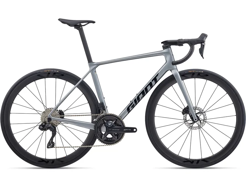 Balfes Bikes Giant TCR Advanced Pro 1 Di2 Road Bike 2026 in Tech Silver | Free postage over £30, £10 off first order, price match & 0% finance.