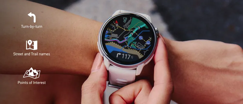 Coros PACE 4 Pro GPS Sport Watch in White-6