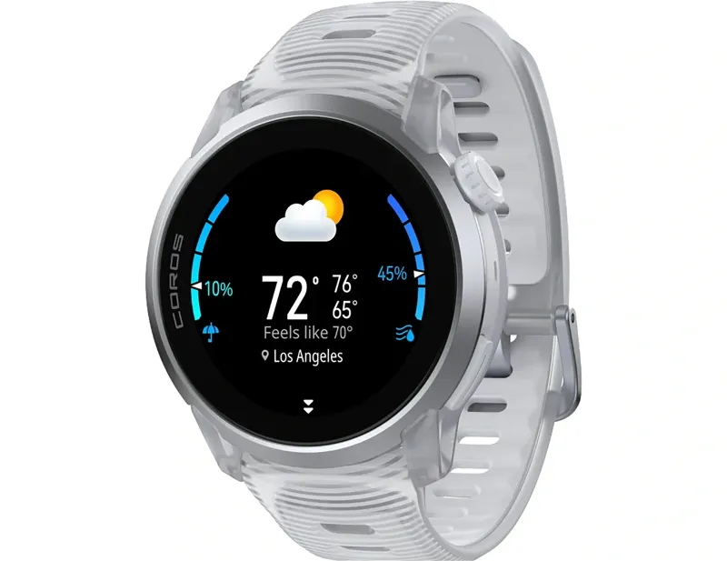 Coros PACE 4 GPS Sport Watch in Silicone White Cloud