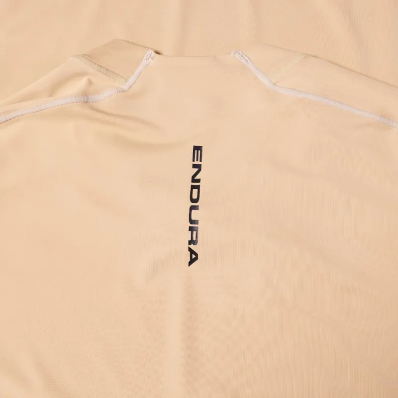 Endura Alltrack Rout Short Sleeve Tech Tee in Beige-2