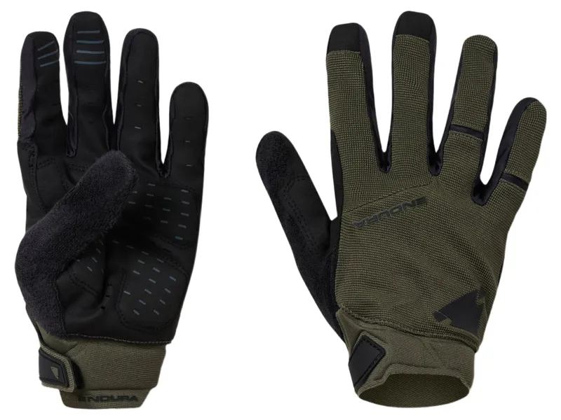 Endura Hummvee Gel Glove in Olive Green