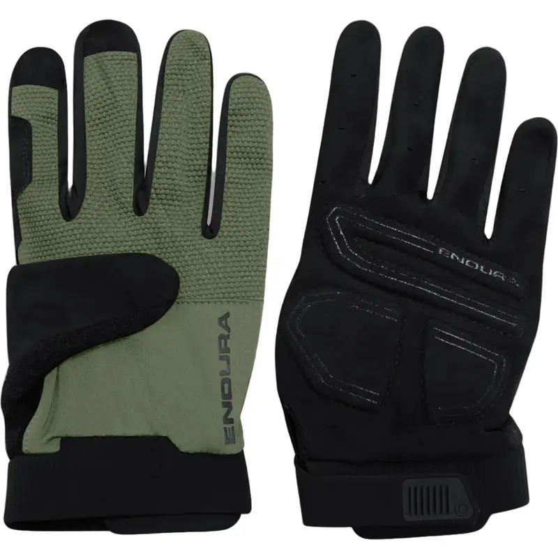 Balfes Bikes Endura Loop Full Finger Glove in Machair Green | Free postage over £30, £10 off first order, price match & 0% finance.