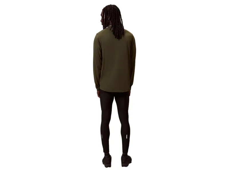Endura Loop L/S Tech Tee in Olive Green-5