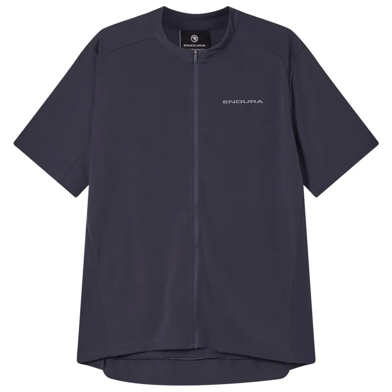 Balfes Bikes Endura Loop S/S Zipped Cycling Jersey in Carbon Grey | Free postage over £30, £10 off first order, price match & 0% finance.