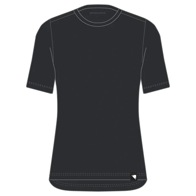 Endura Loop Women's S/S Tech Tee in Black