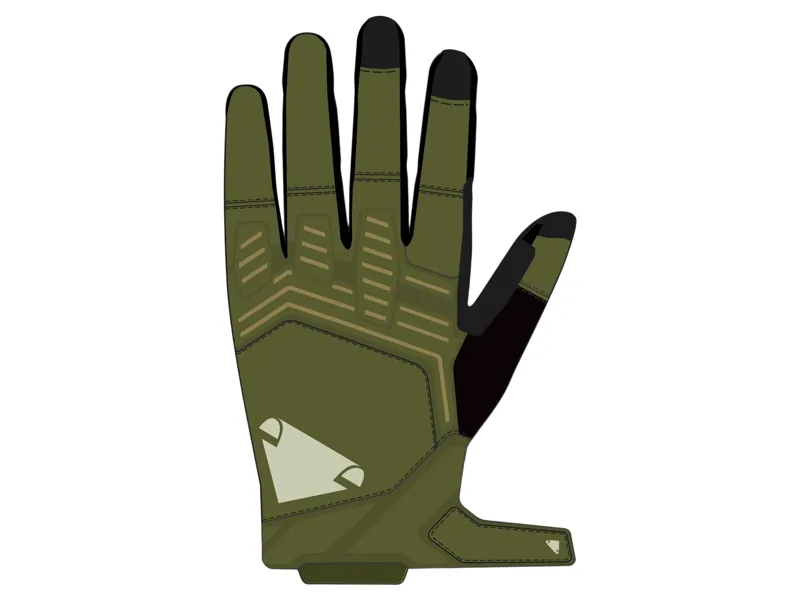 Endura SingleTrack Windproof Glove in Green