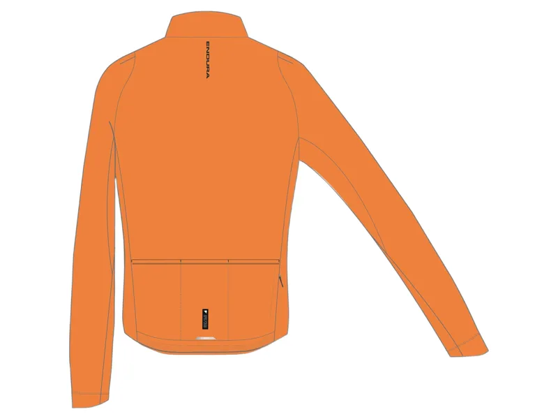 Endura Womens Loop Ride L/S Jersey in Orange-1