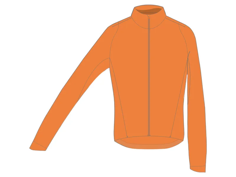 Endura Womens Loop Ride L/S Jersey in Orange
