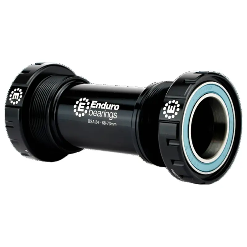 Balfes Bikes Enduro Bearings BSA ABEC5 Bottom Bracket 24mm in Black | Free postage over £30, £10 off first order, price match & 0% finance.