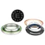 Enduro Bearings IS42/IS52 36x45 Drop-In Headset in Silver