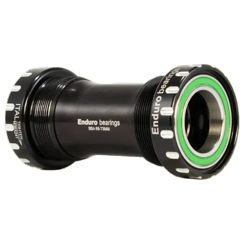 Balfes Bikes Enduro Bearings ITA Bottom Bracket 440C Stainless Steel 24mm in Black | Free postage over £30, £10 off first order, price match & 0% finance.