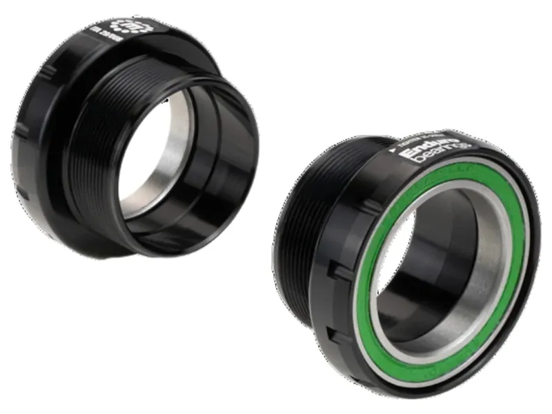 Enduro Bearings ITA Bottom Bracket 440C Stainless Steel 30mm in Black-1