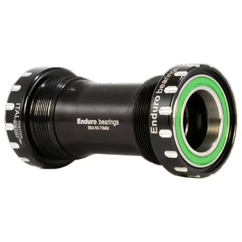 Balfes Bikes Enduro Bearings ITA Bottom Bracket 440C Stainless Steel 30mm in Black | Free postage over £30, £10 off first order, price match & 0% finance.