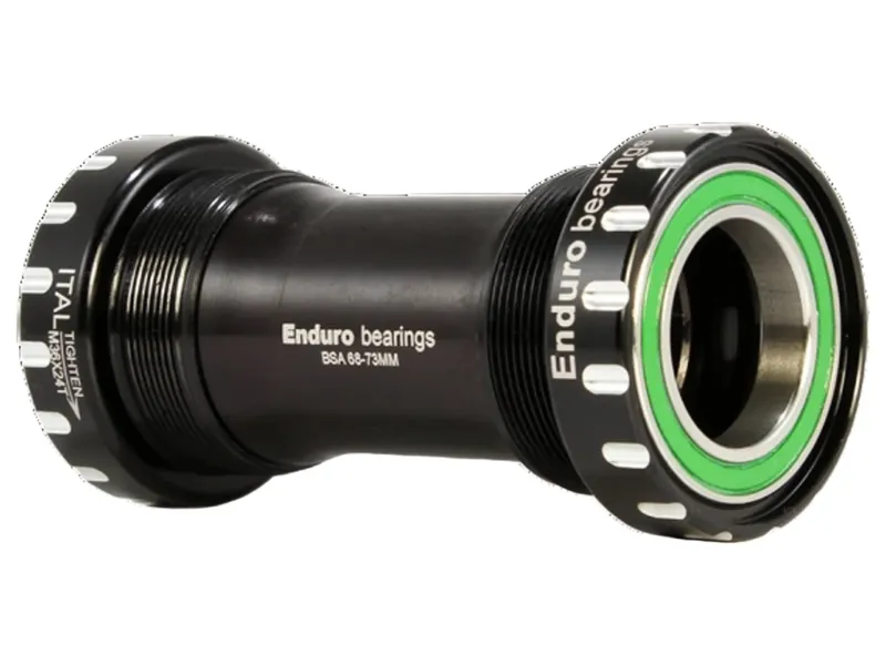 Enduro Bearings ITA Bottom Bracket 440C Stainless Steel DUB in Black