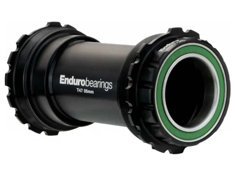Enduro Bearings T47 BB ASYM XD15 24mm Bottom Bracket in Black