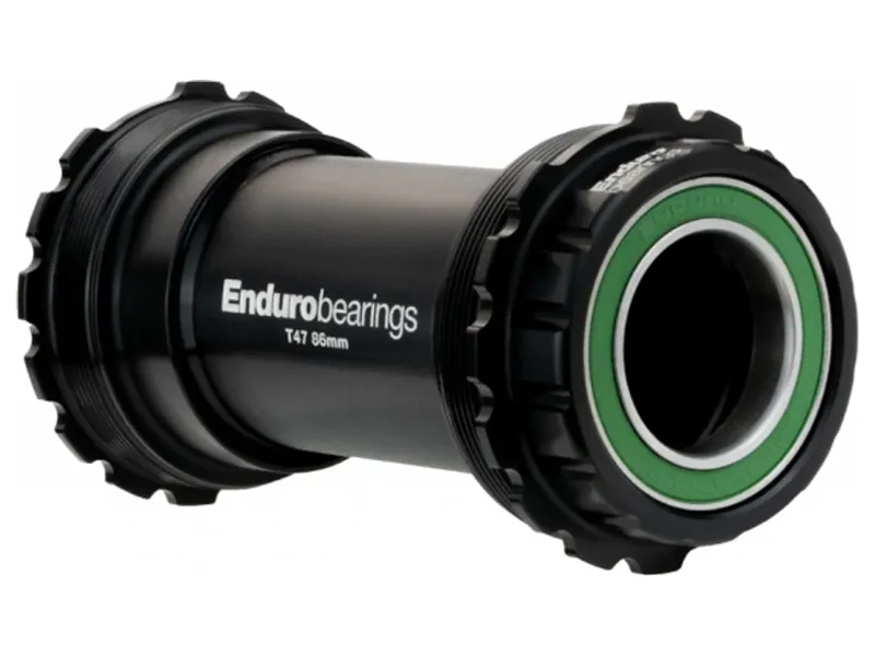 Enduro Bearings T47 BB ASYM XD15 DUB Bottom Bracket in Black